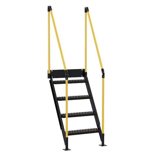 Work Plt Stairs 4 Steps 50 In. Tall